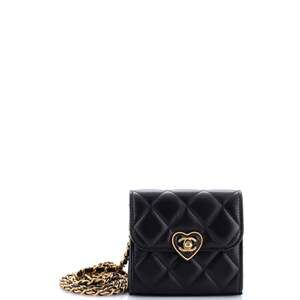 Chanel Coco Love Cc Heart Clutch With #205722C36B
